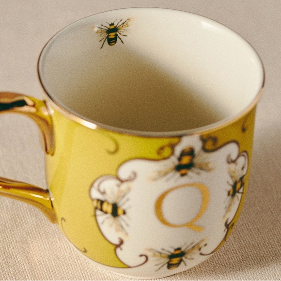 Alphabet Letters Lou Rota Nature Mugs Q - Picture 1 of 15